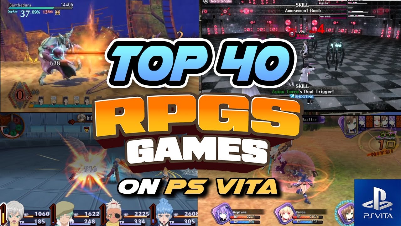 Top 40 Best RPG Games on PS Vita - (Must Play!!!)