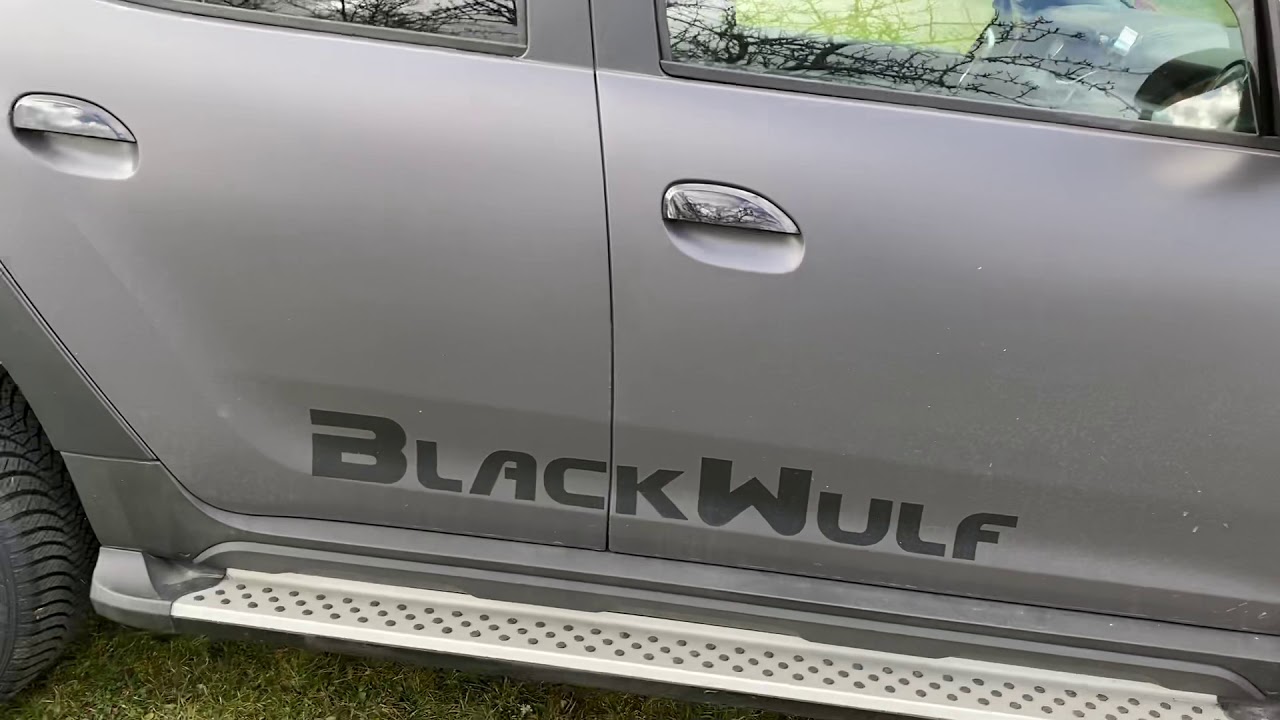 Blackwulf#Dacia Duster 2#DotzRevo Black#Duster2018#