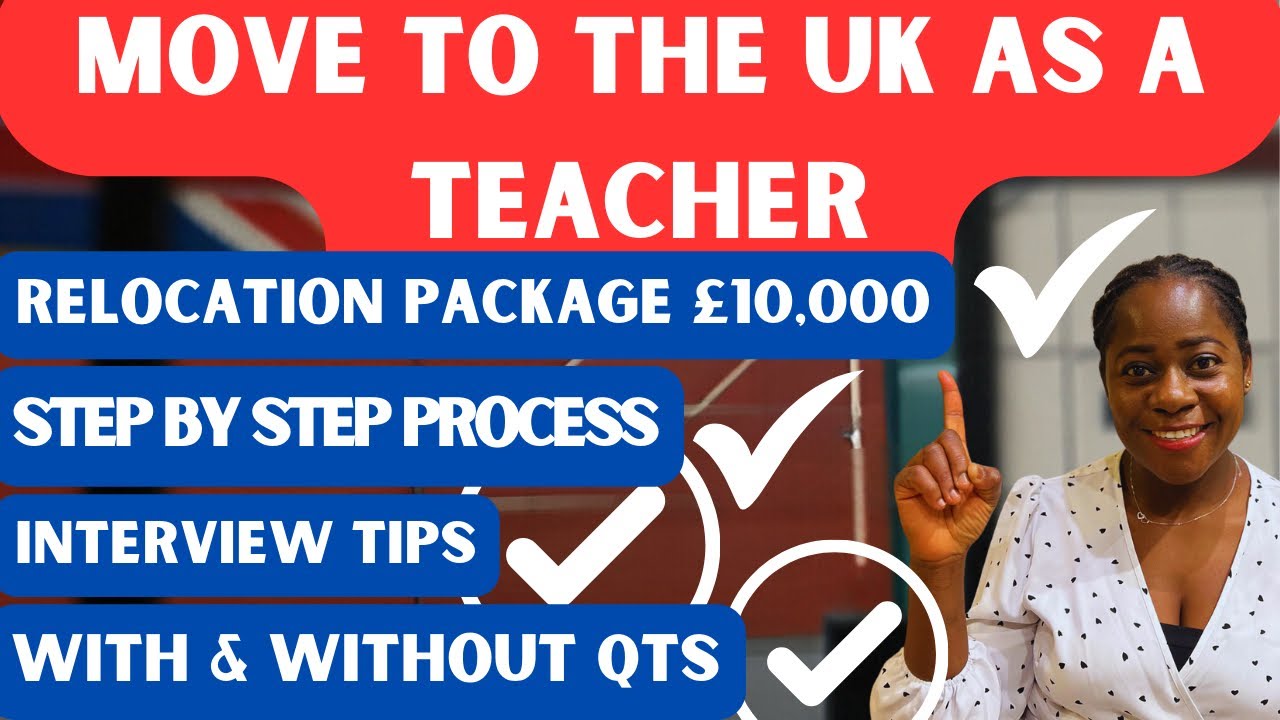 MOVE TO THE UK AS A FOREIGN TRAINED TEACHER// TRAIN TO TEACH IN UK 🇬🇧