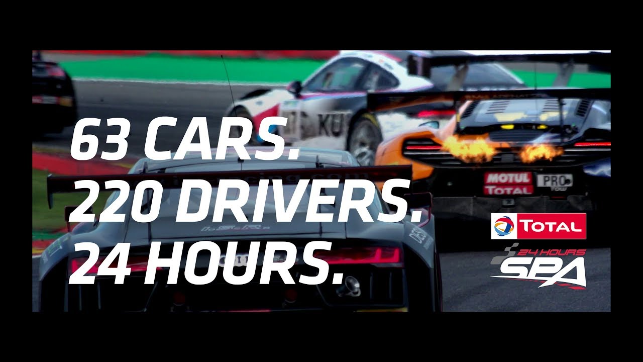 This is The Total 24 Hours of Spa 2017 - Cinematic Event Highlight
