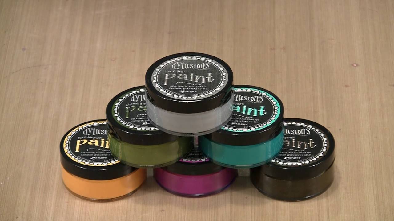 A Little Color Theory... And The 6 New Colors Of Dylusions Paint by Joggles.com
