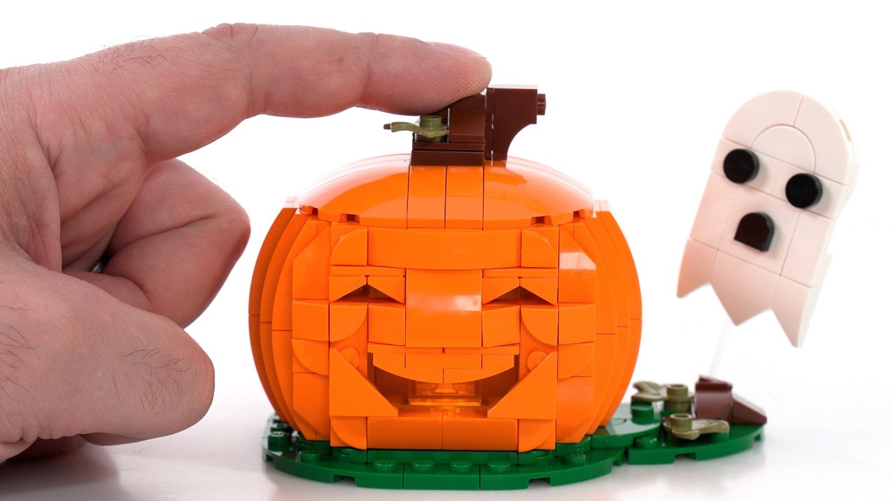 LEGO Creator Halloween Pumpkin 40697 gift with purchase quick look! #NotSponsored