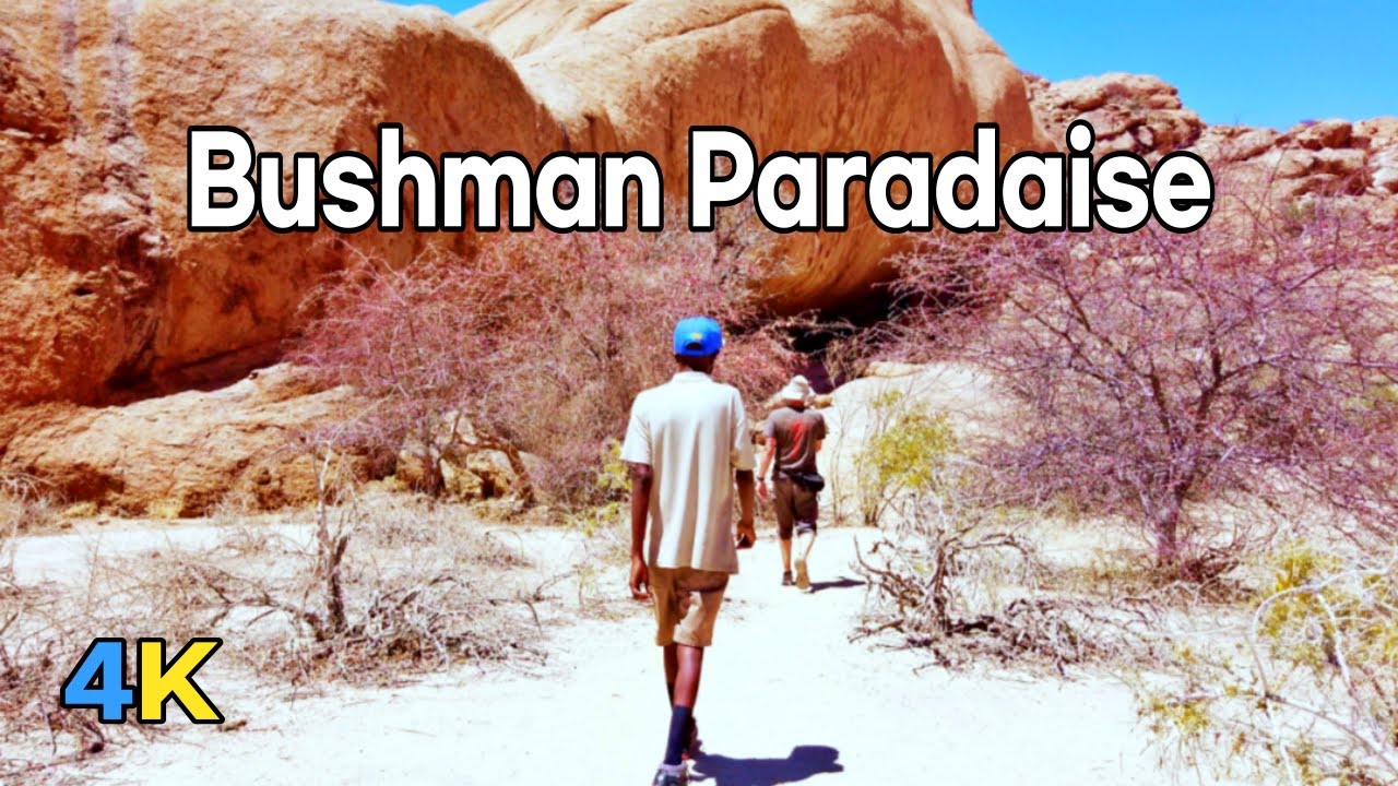 Bushman Paradause Mural in Spitzkoppe Namibia.  It's one of scenic spots you must see before you die