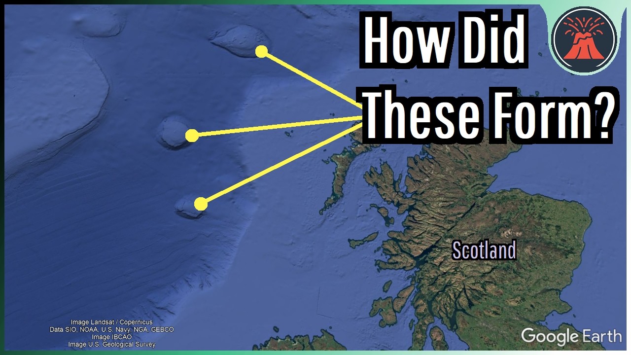 Scotland's Strange Circular Seamounts; Remnants of Lava Floods
