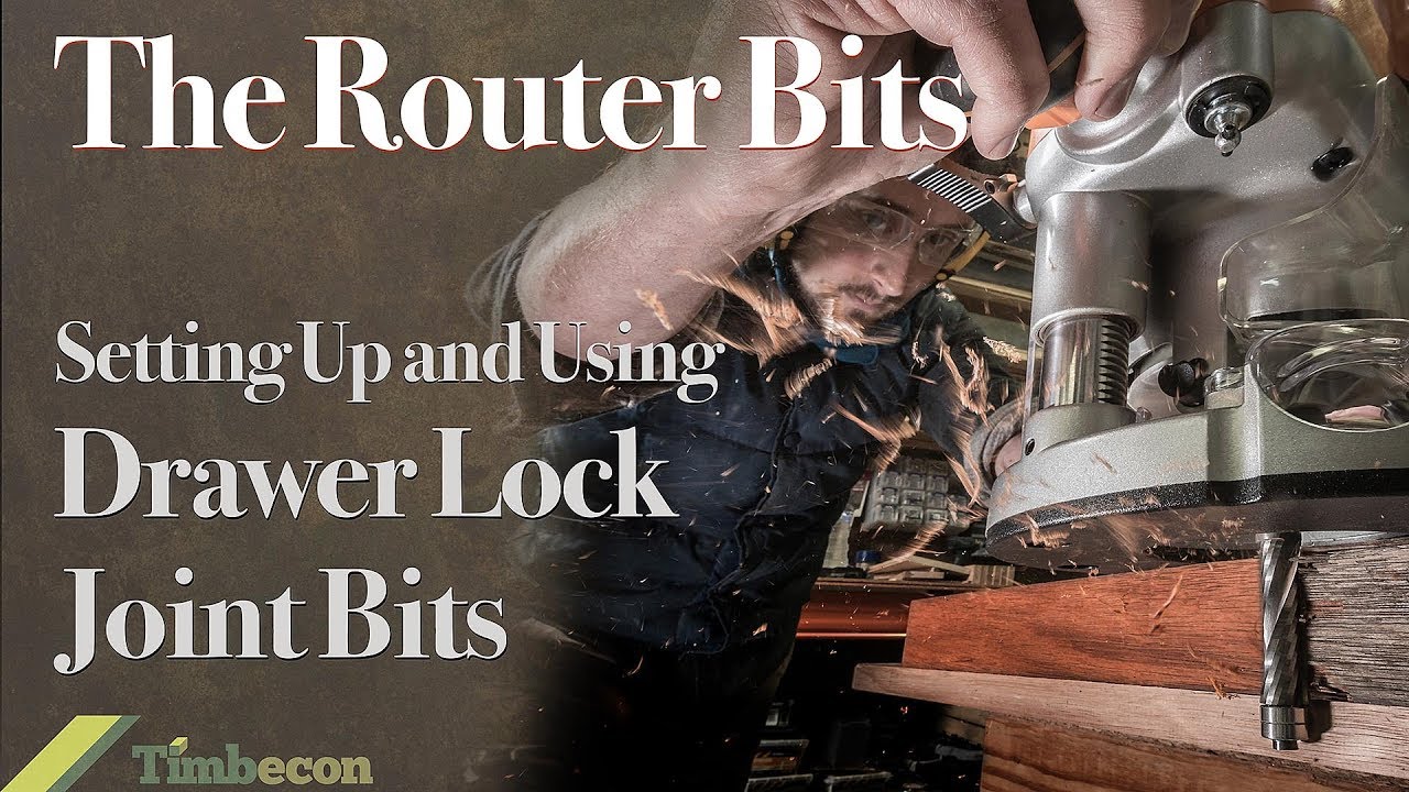 The Router Bits - Setting Up and Using the 1/2-inch Drawer Lock Joint Bit