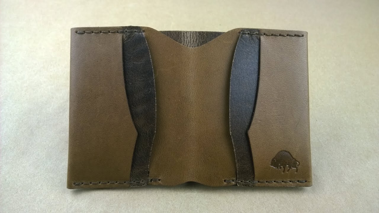 Bison - Number 4 - Slim Wallet in Whiskey