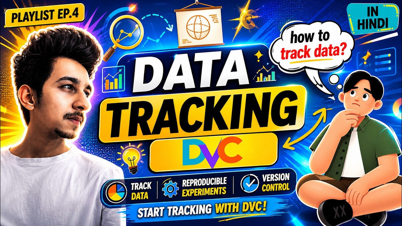 DVC for Machine Learning Projects | Data Versioning Made Simple | Easy MLOPS Tutorials | 4