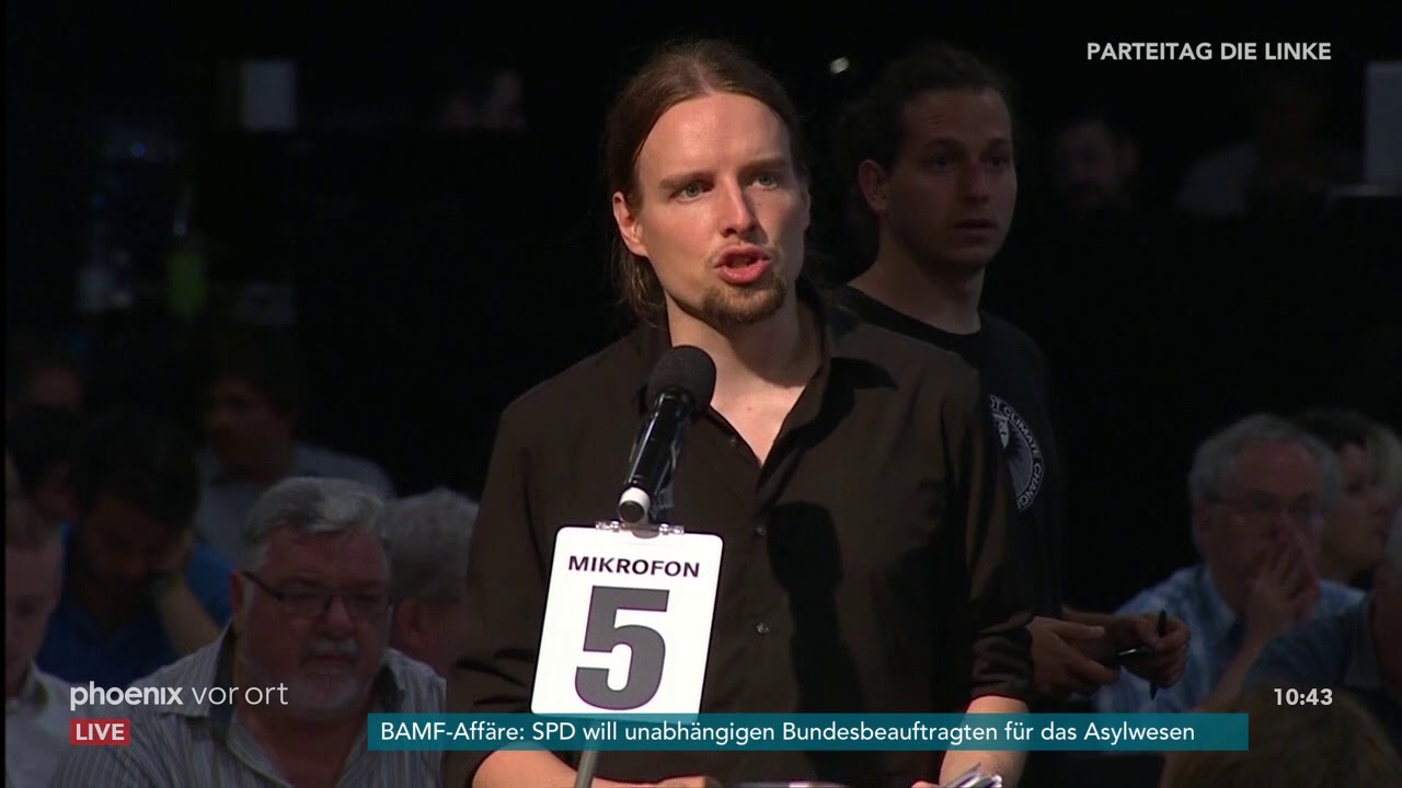 Parteitag Die Linke: Debatte zum Leitantrag vom 09.06.2018 (Teil 1)