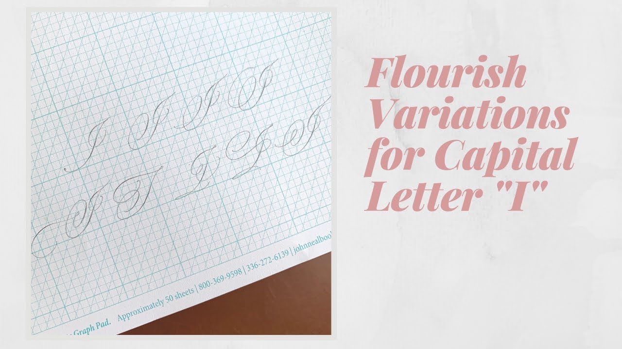 Flourish Variations for Copperplate Uppercase 