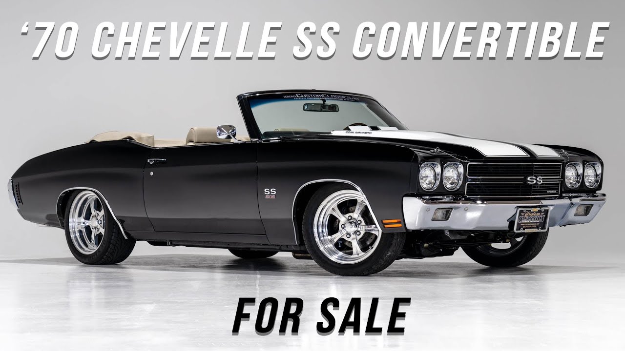 1970 Chevrolet Chevelle SS Convertible ProTouring - For Sale (SOLD) by Custom Classics