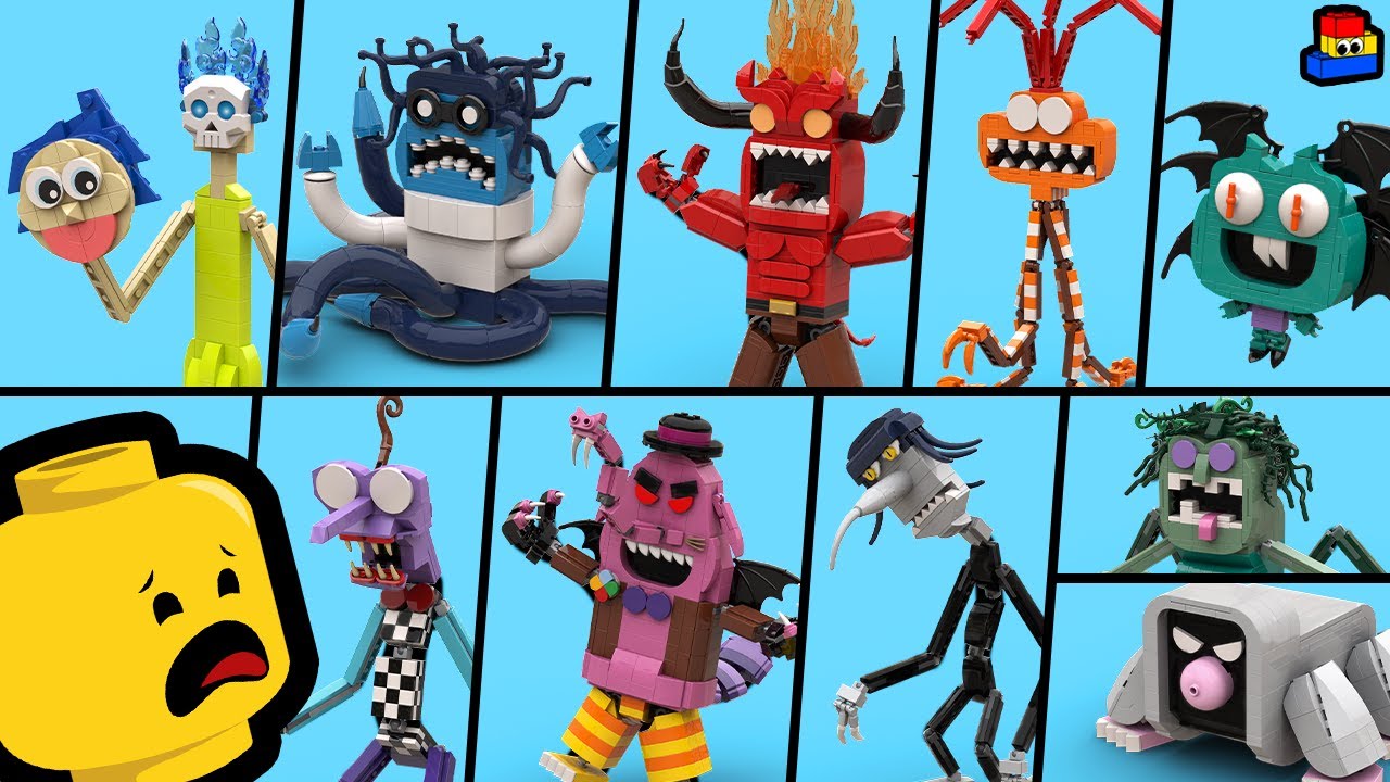 Creepy Inside Out 2 LEGO