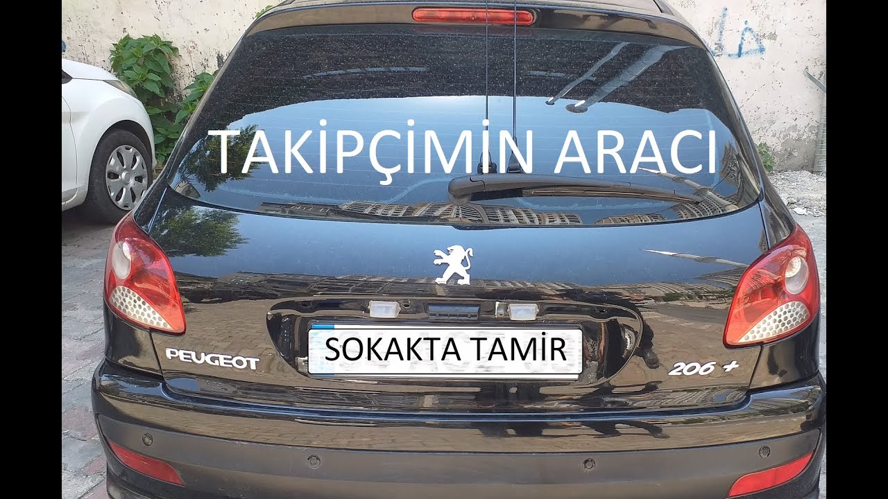 PEUGEOT 206 ANTEN DEĞİŞİMİ = TAKİPÇİMİN ARACINI TAMİR ETTİM