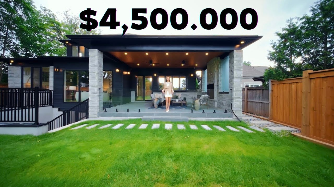 Touring a Stunning $4.5 Million Estate in Oakville, Ontario