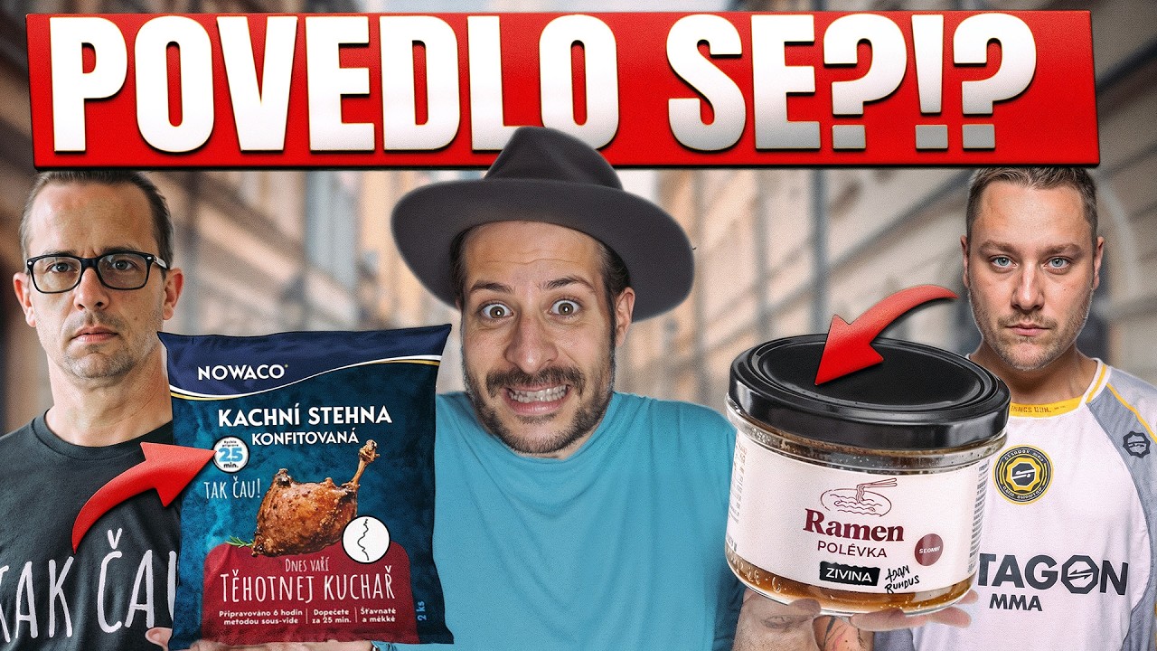 Ochutnal jsem hotovky velkých influencerů. BYL TO ŠOK?!?