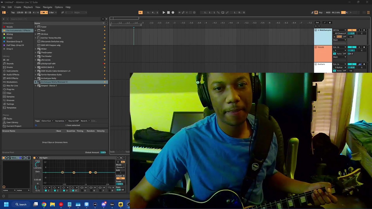 Morning Guitar Practice