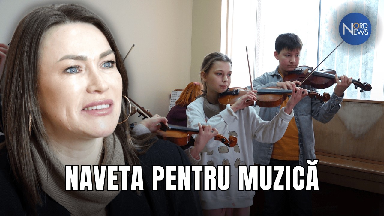 240 de kilometri pentru lecții de muzică: povestea profesoarei care formează generații la Ocnița