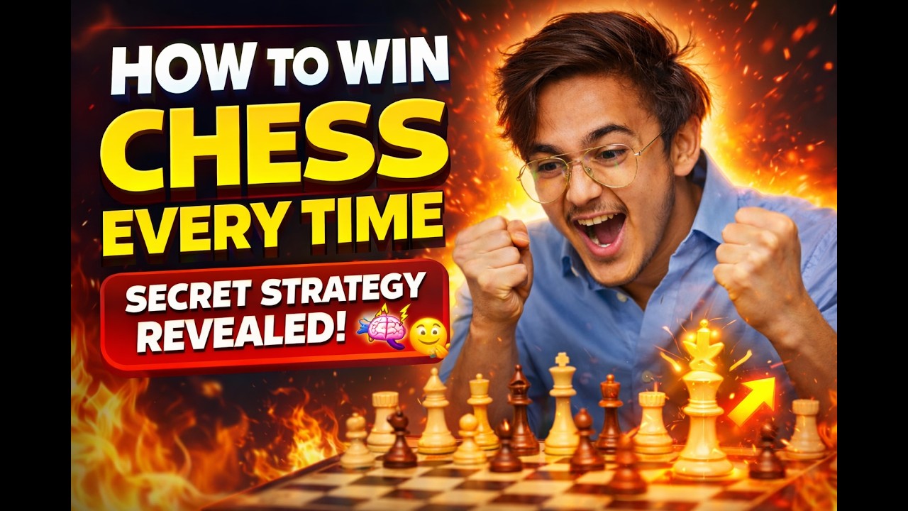 How to Win Chess Everytime 🧠♟️ | Secret Strategy Revealed