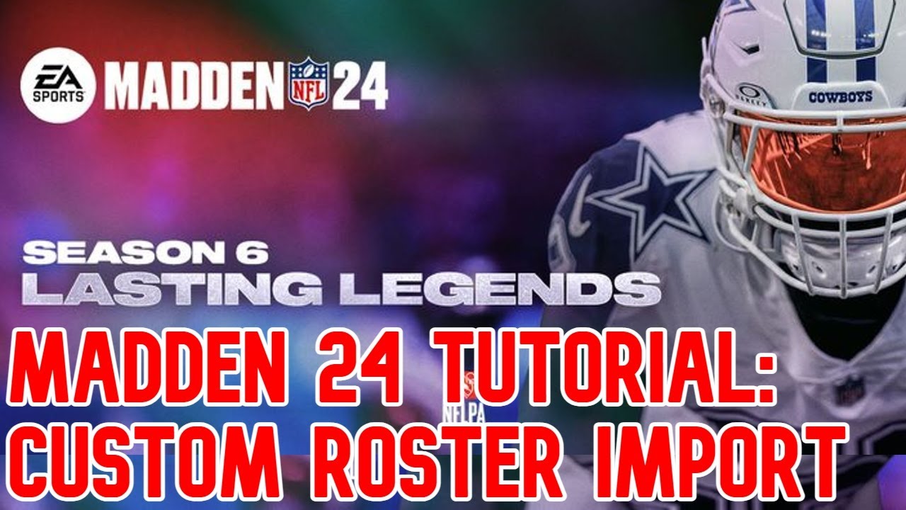 Учебное пособие по Madden 24: как импортировать новейшие обновления состава и драфт НФЛ 2024 года...