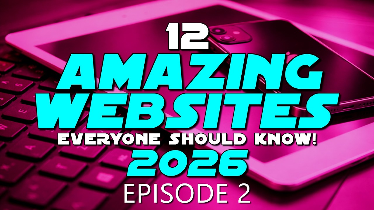12 Powerful Websites Everyone Should Know! Episode 2 (2026)