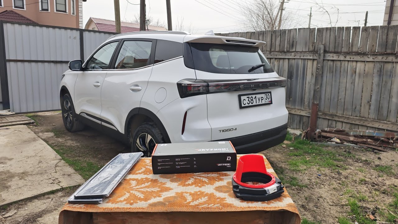 Замена штатных динамиков в Chery Tiggo 4 new на DL Audio Gryphon Pro 165