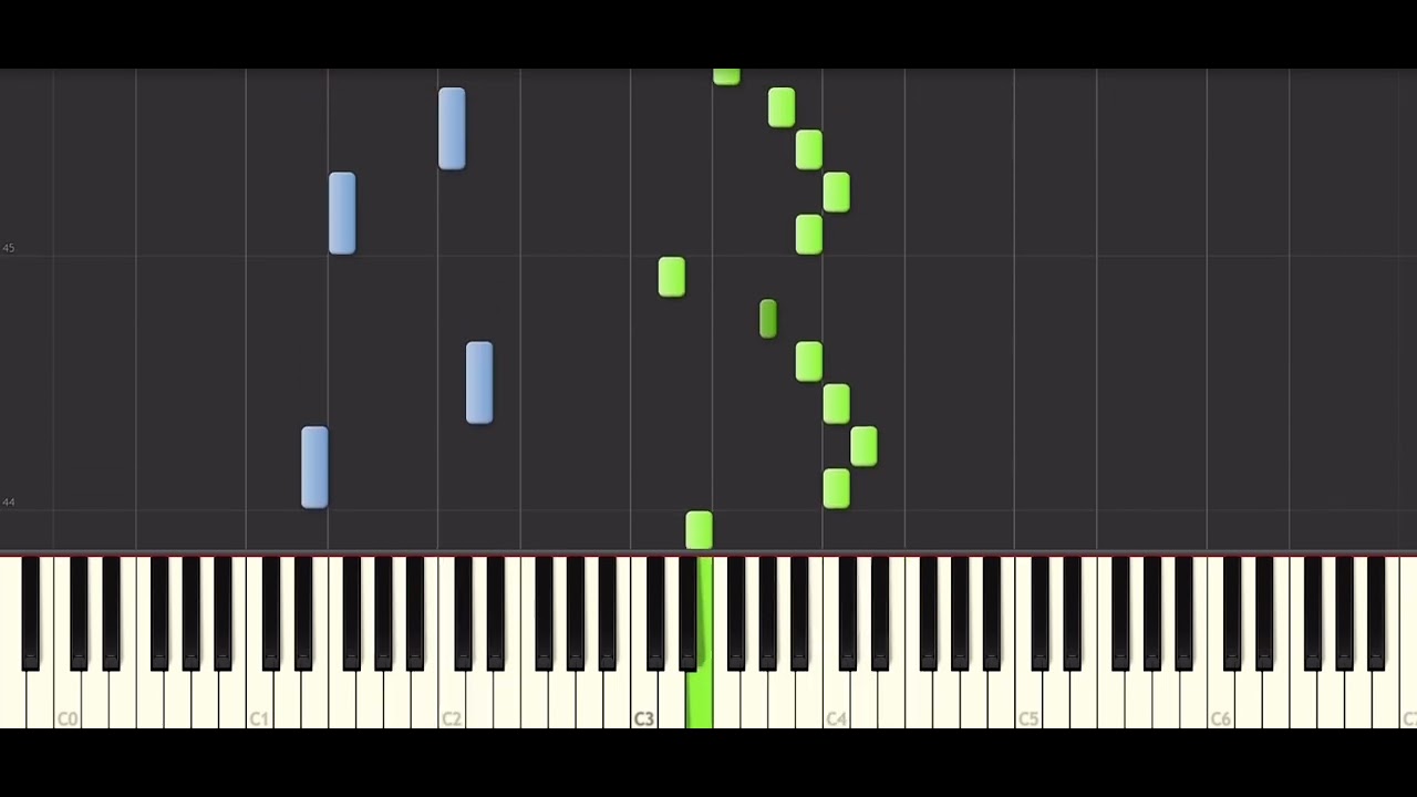 Chopin Waltz Op. 64 No. 2 – Early Intermediate Piano | Easy Synthesia Tutorial