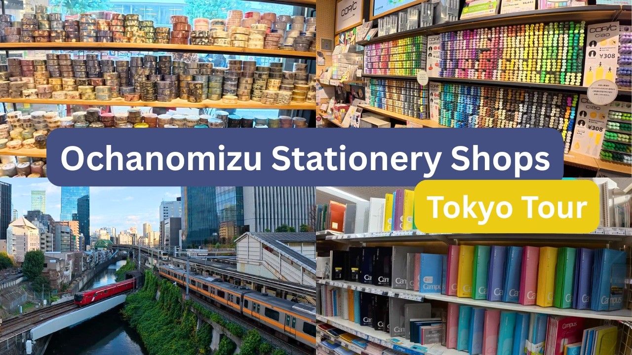Ochanomizu Stationery Shops Tour ✏️ 3 spots to visit in Tokyo