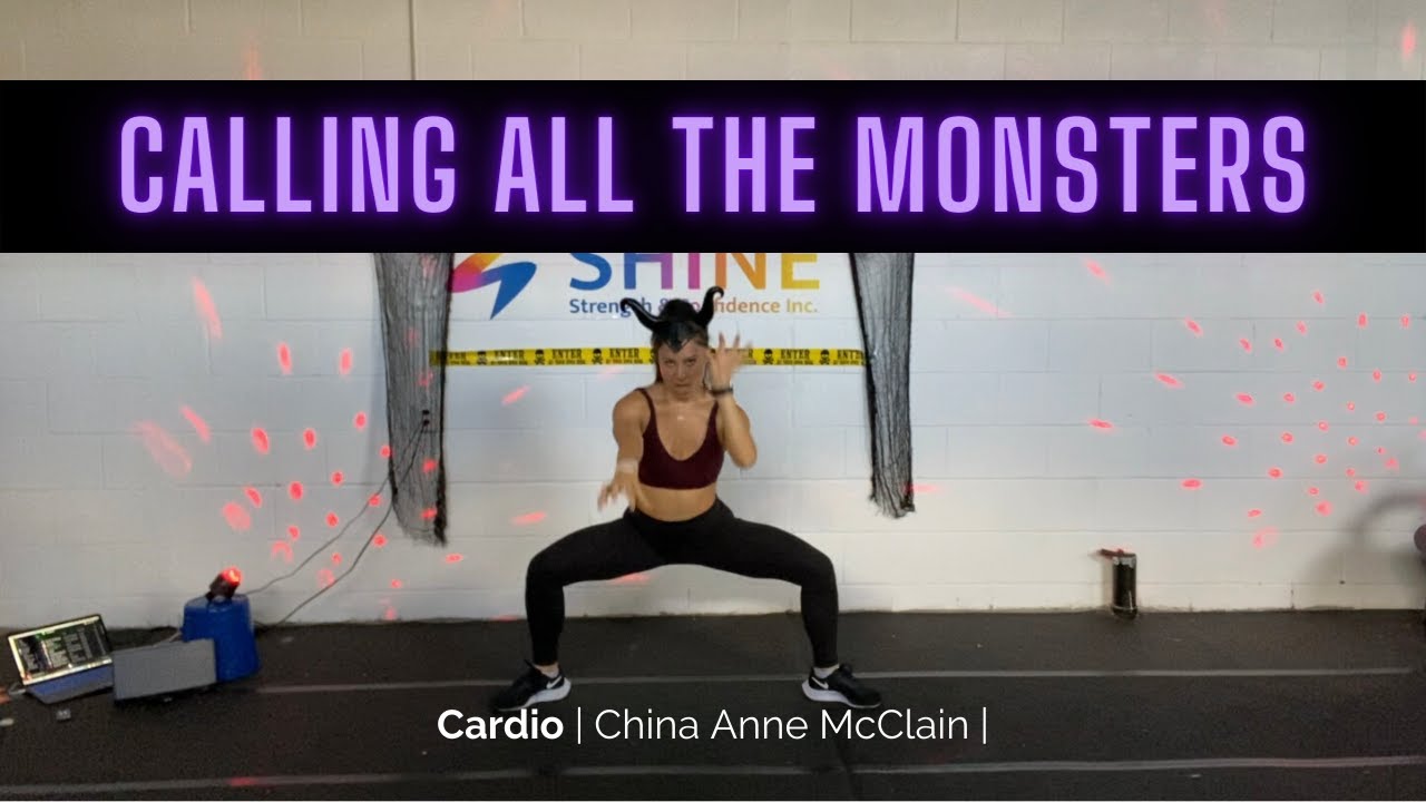 CALLING ALL THE MONSTERS by China Anne McClain | Dance Cardio, fun home workout, all levels