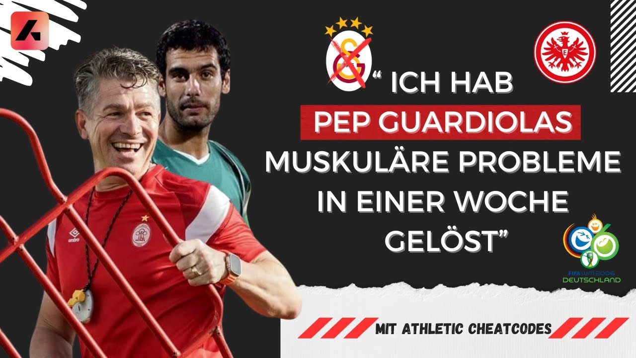 FIFA Fußball Mediziner Thomas Mohr: Ich hab Pep Guardiolas... #1.Episode