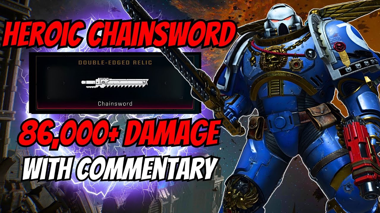 Assault's Heroic Chainsword OVERCHARGE Build Got FIXED and it DEMOLISHES Now - Space Marine 2