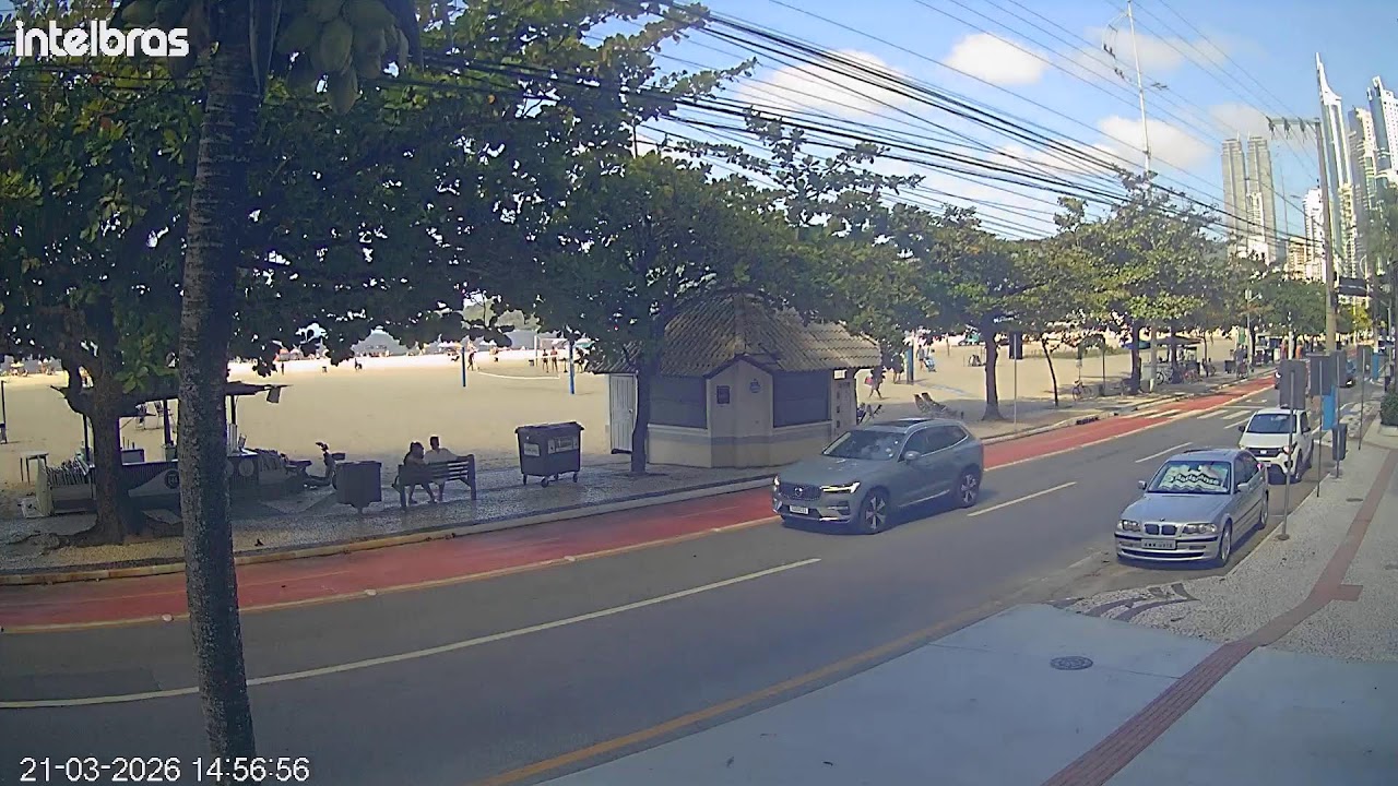 BALNEÁRIO CAMBORIÚ SC AO VIVO | AV. ATLÂNTICA – PRÓX. RUA 3700 | CONEXÃODCTV