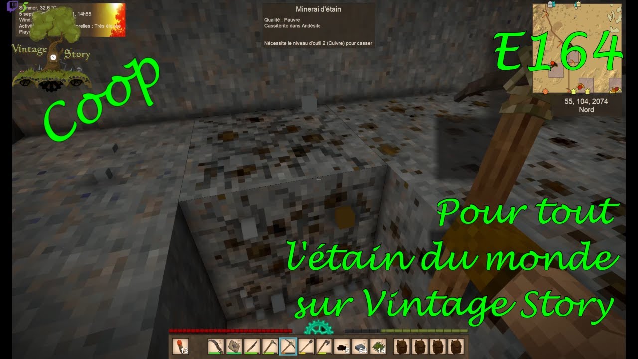 Pour tout l'étain du monde | Vintage Story (Coop) [FR] E164 #vintagestory #gameplayfr #letsplayfr