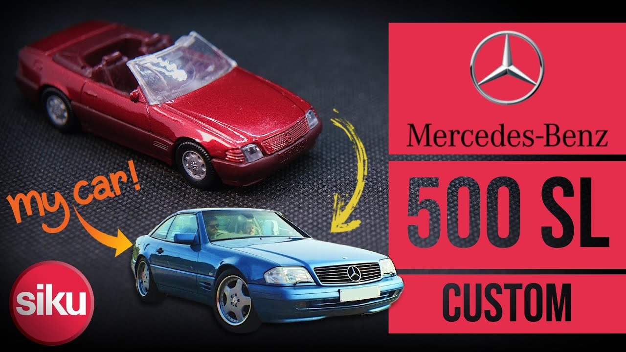 SIKU Mercedes-Benz 500 SL custom