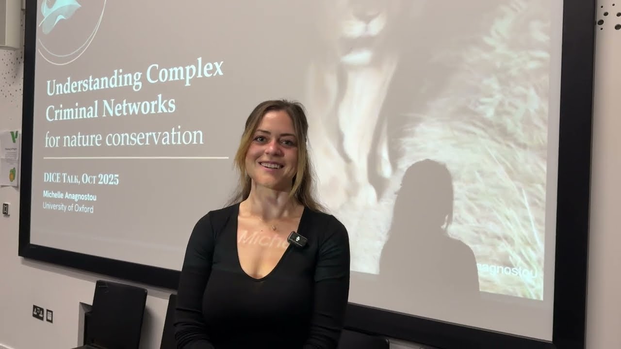 Understanding Complex Criminal Networks for Nature Conservation | Dr Michelle Anagnostou |#DICETalks