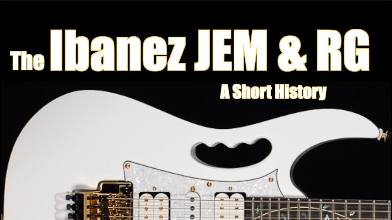 Ibanez JEM и RG: краткая история