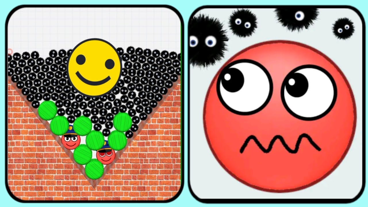 💓 Hide Ball brain teaser games 🆚 happy cubes  (abcd) 2048 gameplay