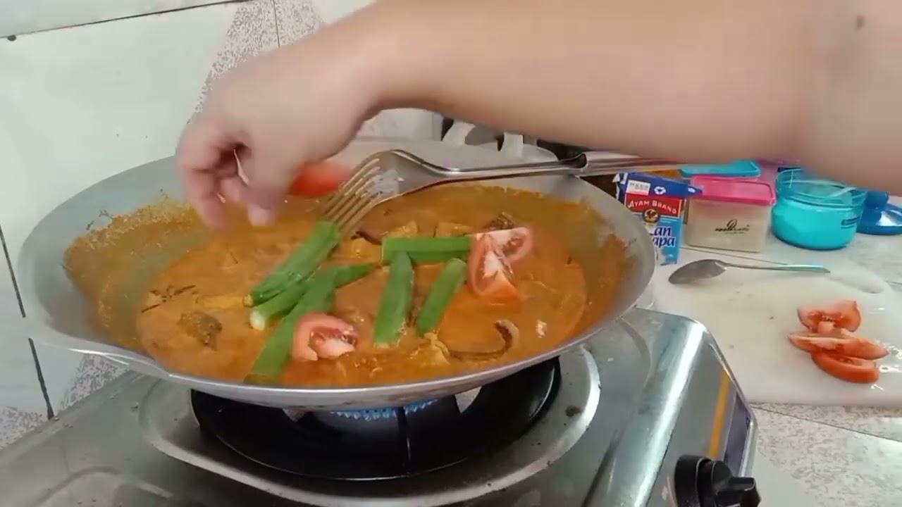 Menu Hari Ini Ikan Pari Masak Kari 