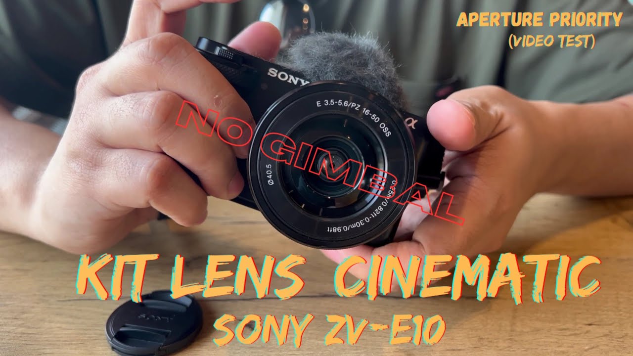 Sony ZV-E10 Kit Lens Cinematic | Aperture Priority | Video Test | SHORTFILM