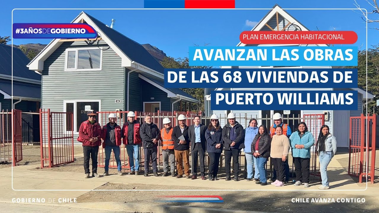 ¡Avanzamos en PUERTO WILLIAMS, Provincia ANTÁRTICA! 🏡❄