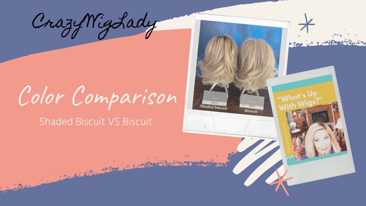 Color Comparison | SHADED BISCUIT RL19/23SS VS BISCUIT RL19/23 | Crazy Wig Lady