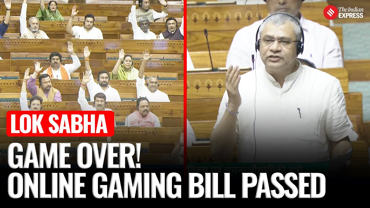Online Gaming Bill Passed in Lok Sabha | What Changes After Lok Sabha Bill? | End of Money Play?