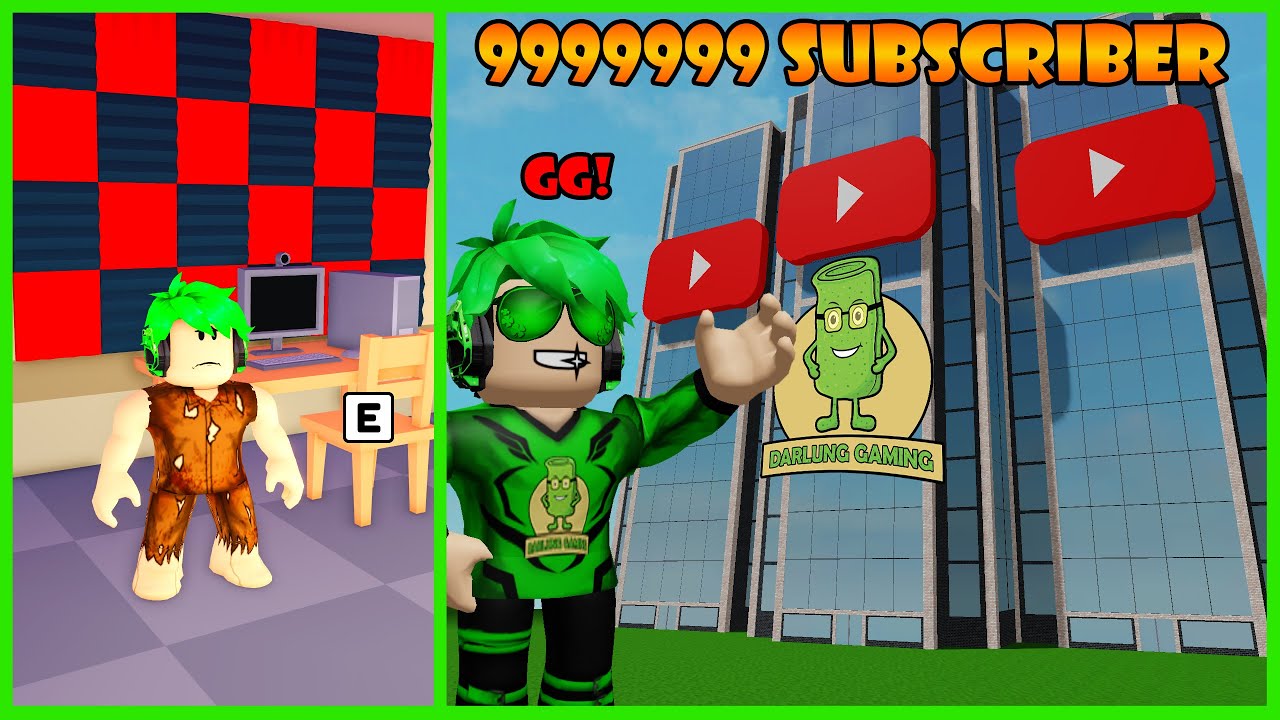 Aku Jadi Youtuber Yang Berhasil Bangun Perusahaan Yotube Milik Sendiri - Roblox Youtber Empire
