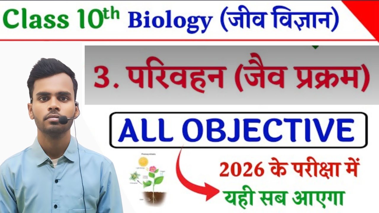 Bseb Biology 10th ch 3 vvi objective question bank 