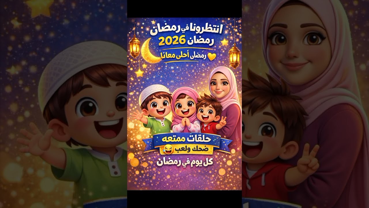 ليلة رؤية هلال رمضان 🌙✨#رمضان#هلال_رمضان#دعاء_رؤية_الهلال#رمضان_كريم#رمضان2026#تعليم_الاطفال#تربية#