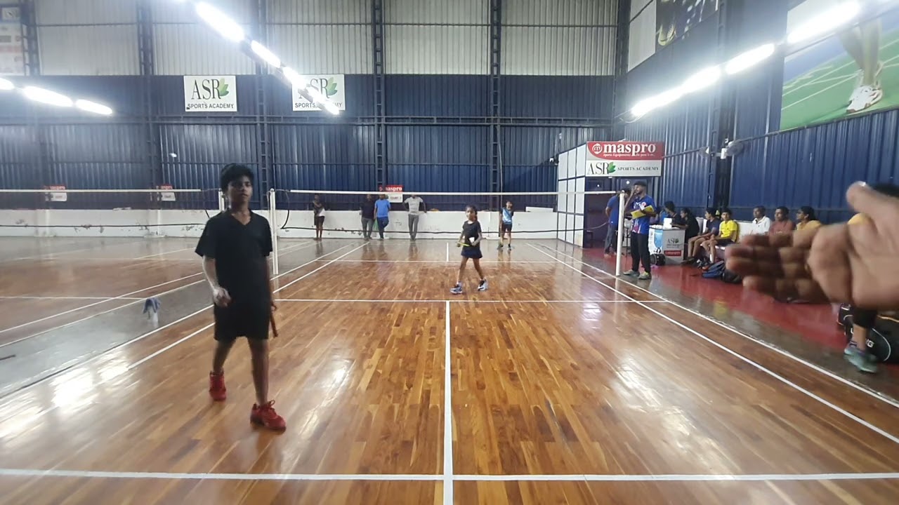 Siya Vs Tejasvi U-11 Badminton full game #badminton #badminton4kids #badmintoncompetition