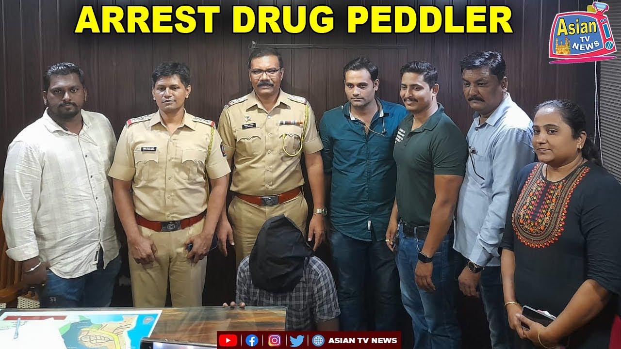 Malvani Police arrest drug peddler | Senior P.I Chimanji Adoa Press Meet | Asian Tv News