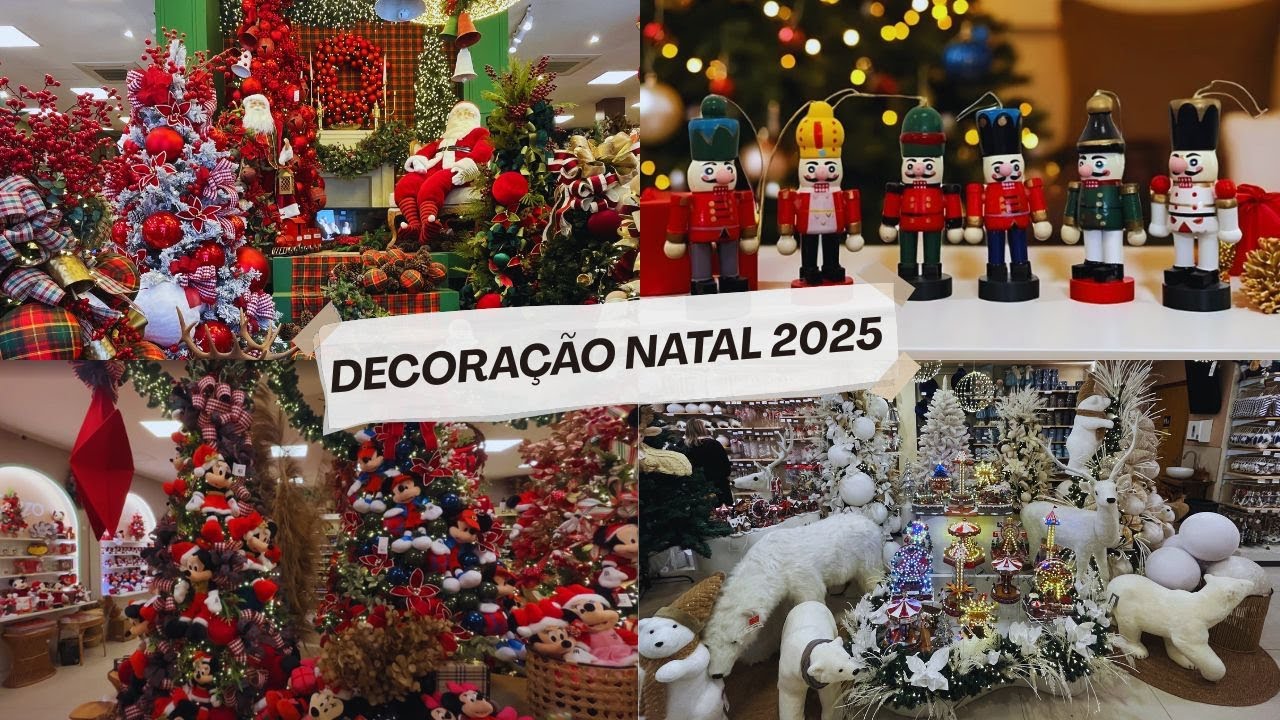DECORAÇÃO DE NATAL 2025 NA RIZZO DA 25 DE MARÇO