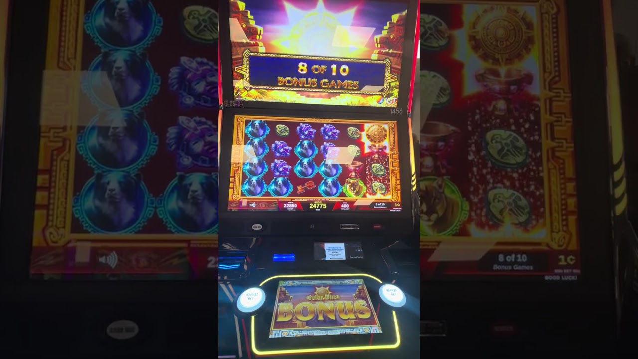 la mejor maquina para jugar en los casinos Solar Disc