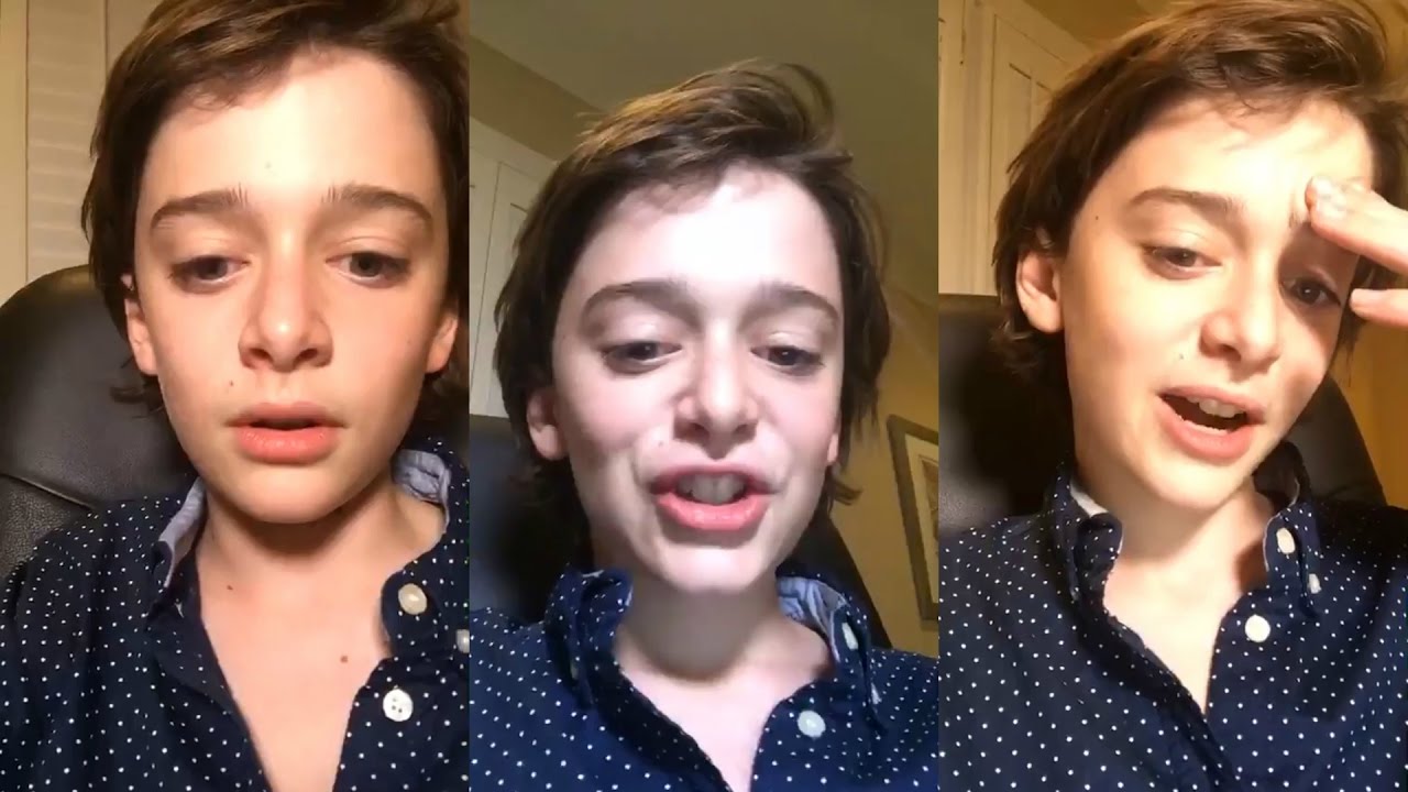 Noah Schnapp | Instagram Live Stream | 20 May 2017