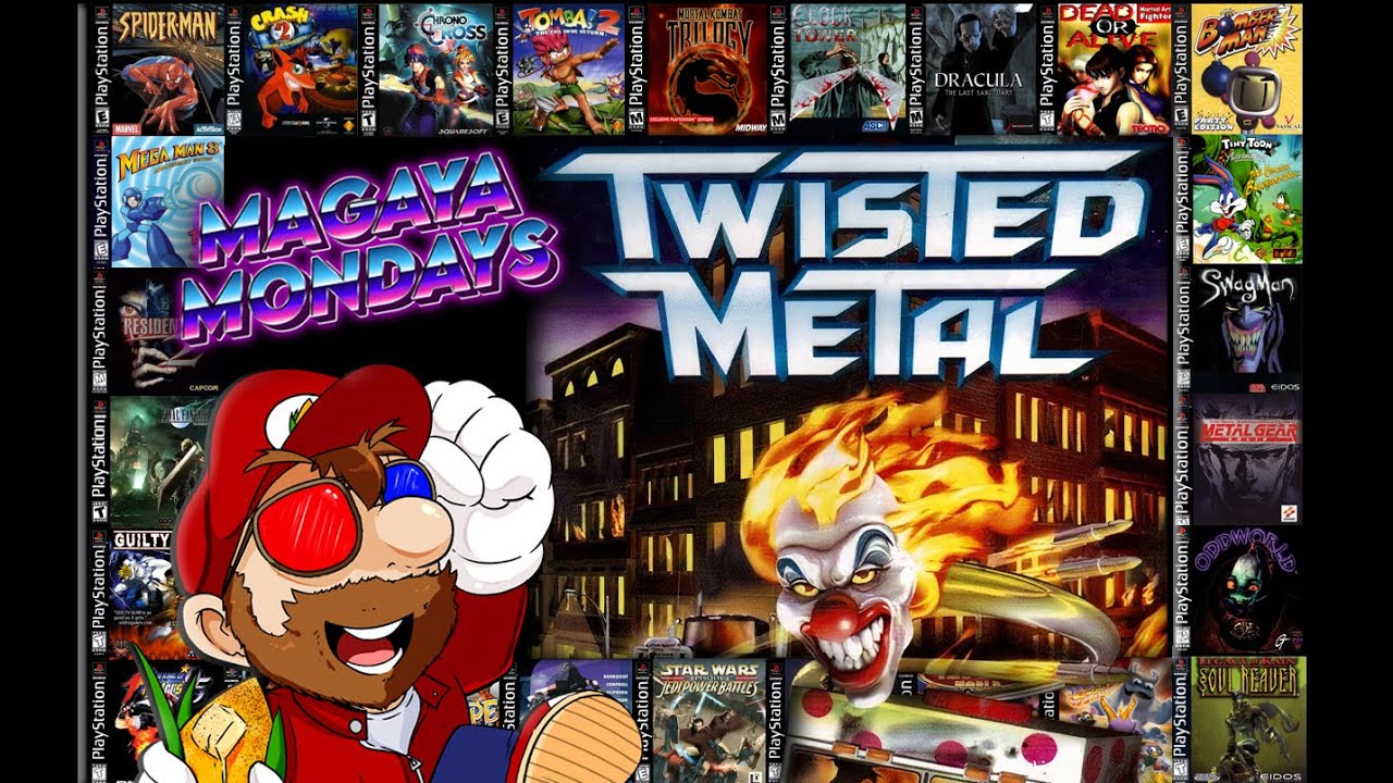 Twisted Metal Stream - Learning the First Game| Omega Ace Gaming
