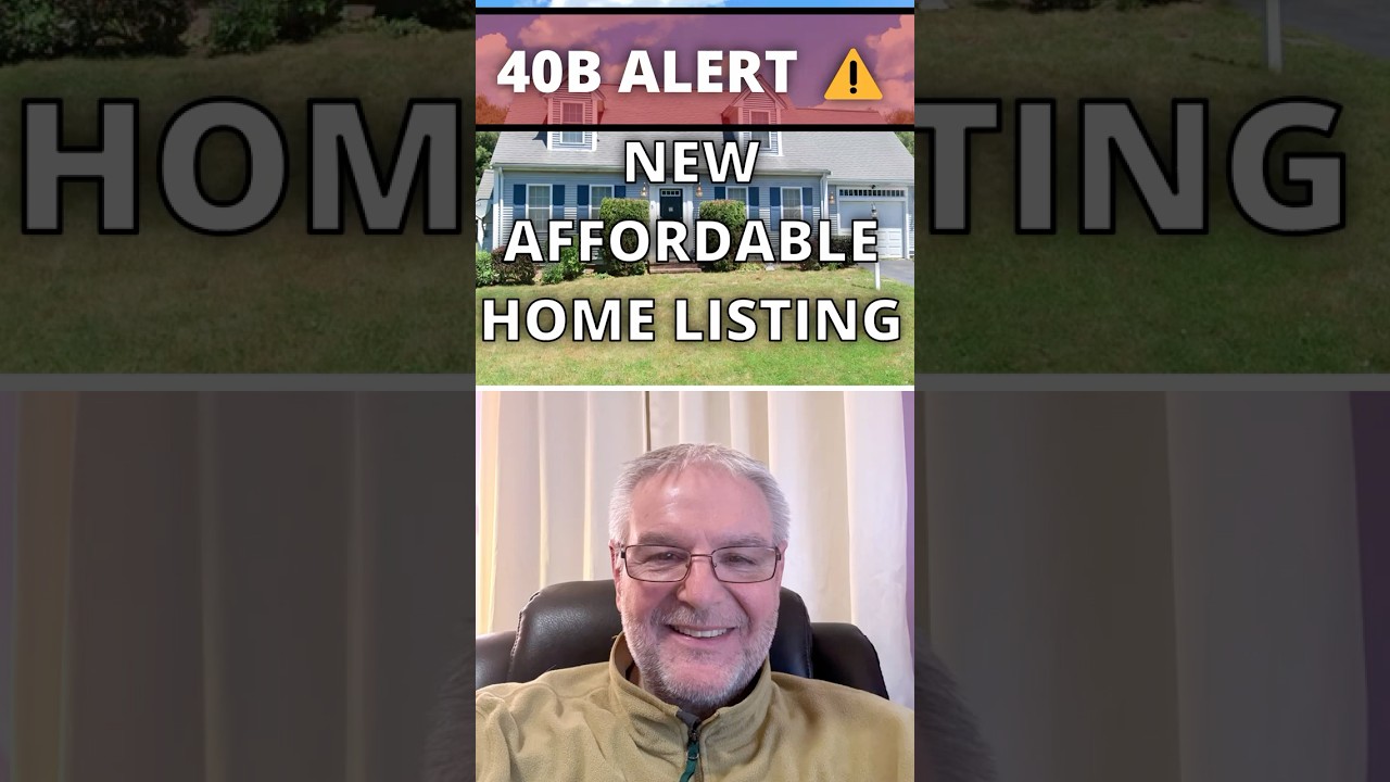 40B Alert: $325K 3BR Home in East Sandwich | 50% Off Market Rate